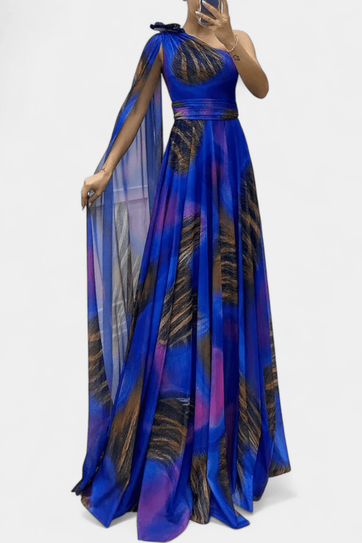 Sandra | Kleid mit Blumendruck