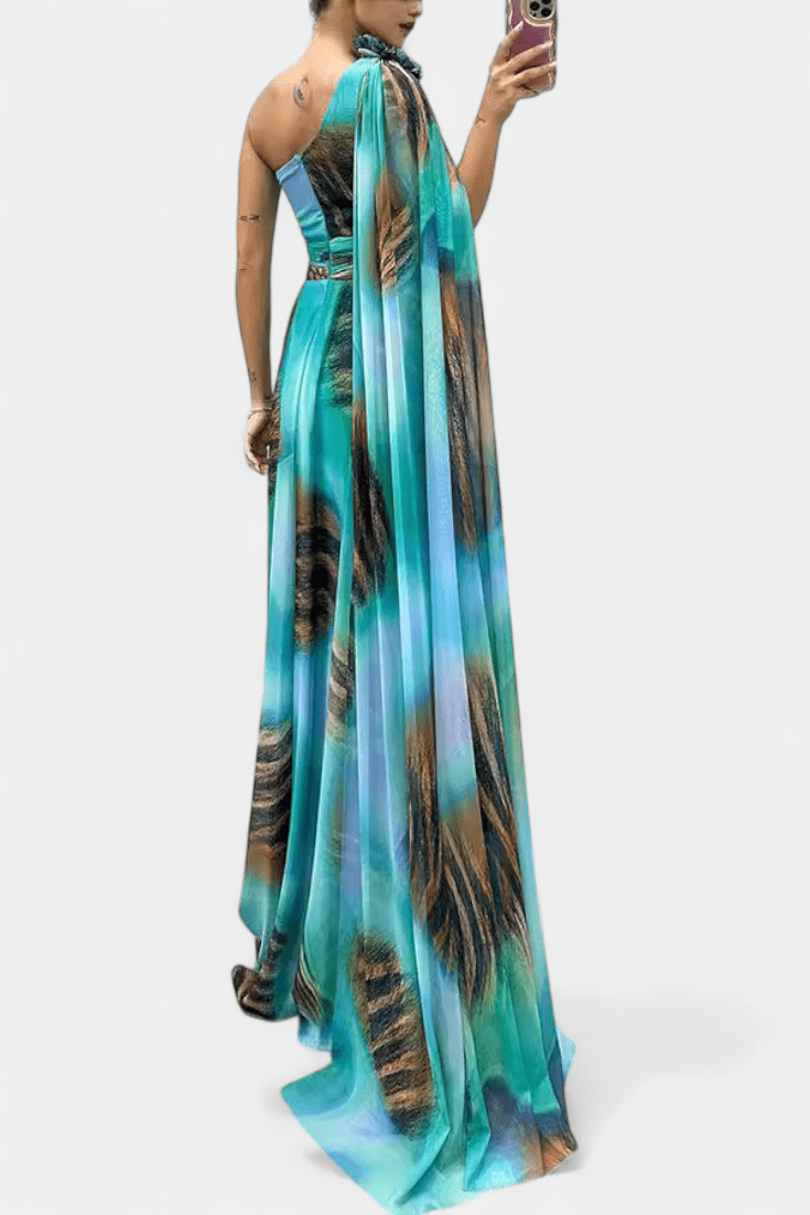 Sandra | Kleid mit Blumendruck