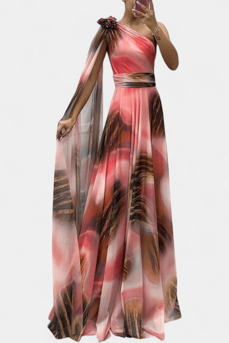 Sandra | Kleid mit Blumendruck