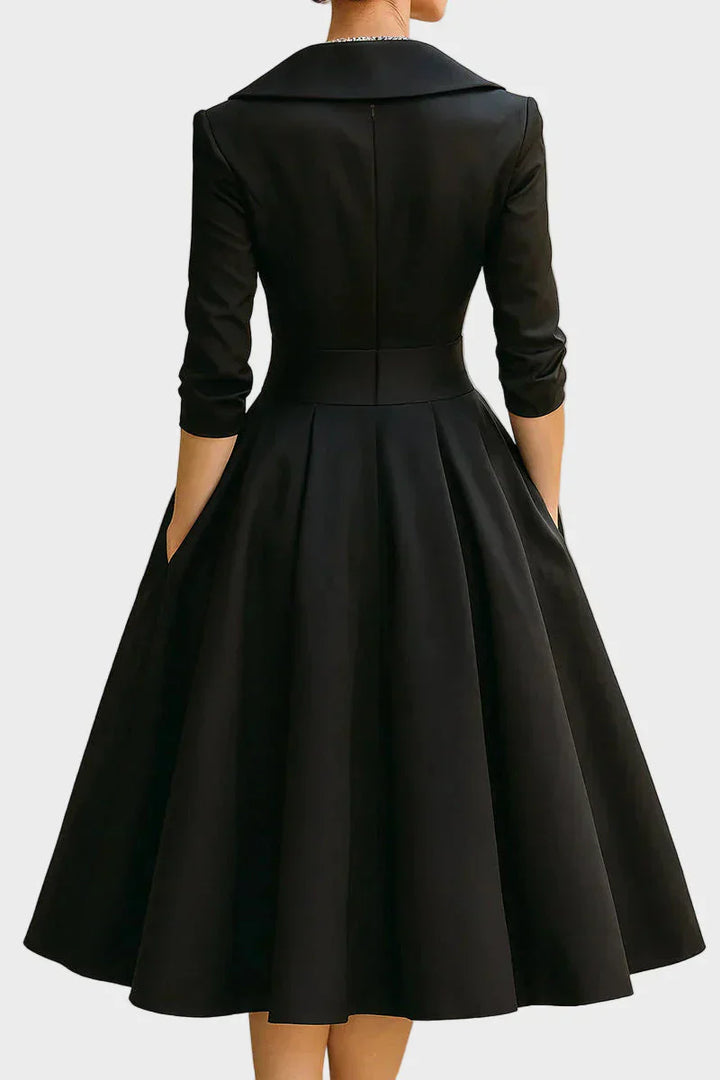 Selin | Midikleid aus Satin