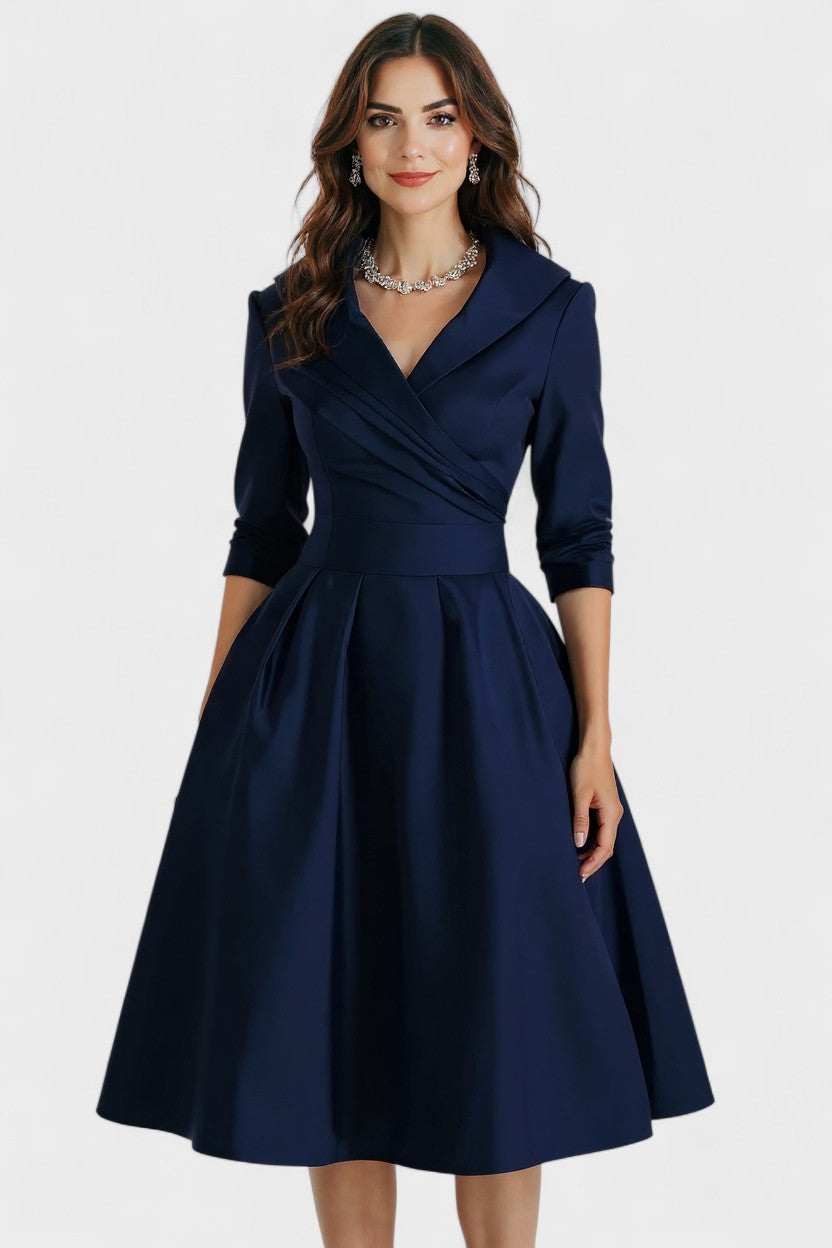 Selin | Midikleid aus Satin