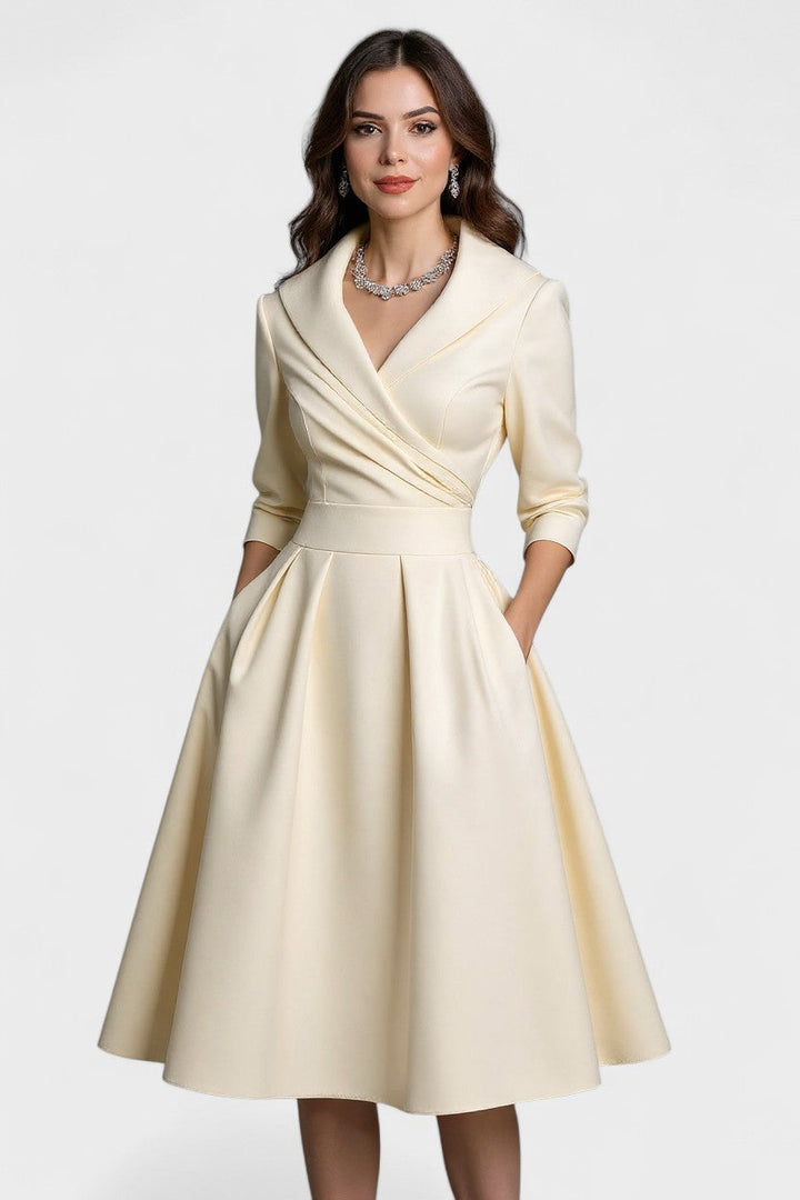 Selin | Midikleid aus Satin