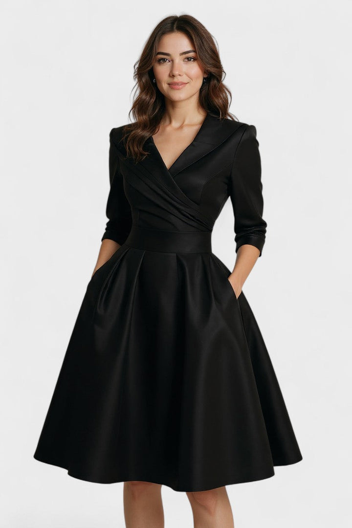 Selin | Midikleid aus Satin