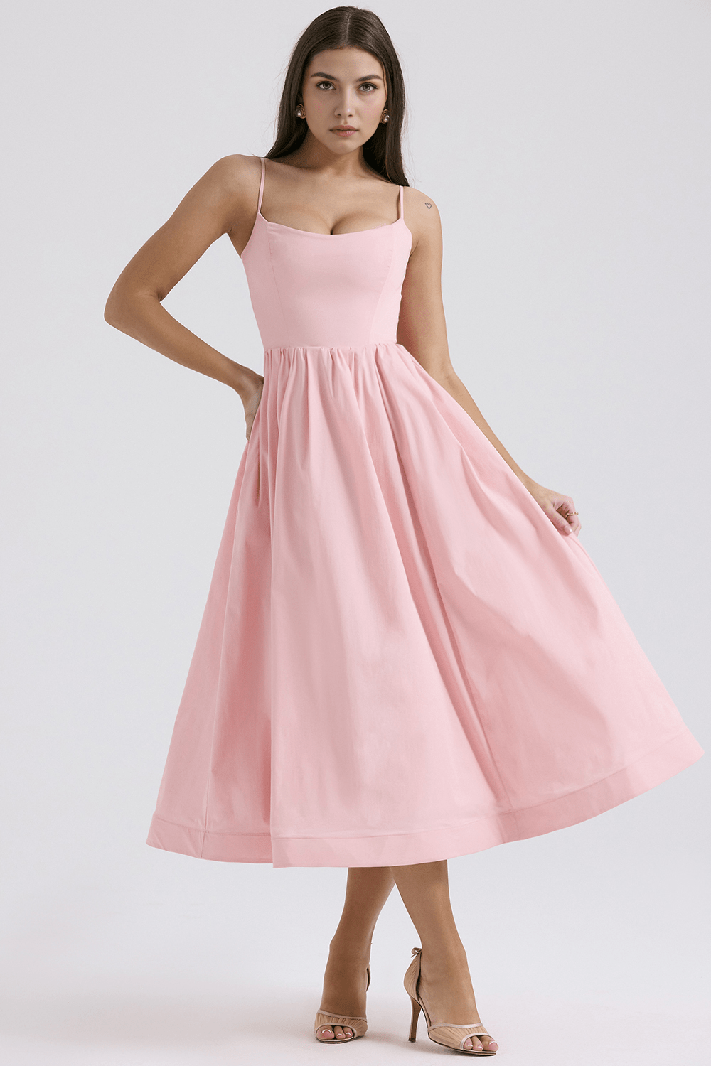 Clara | Kleid in Midilänge