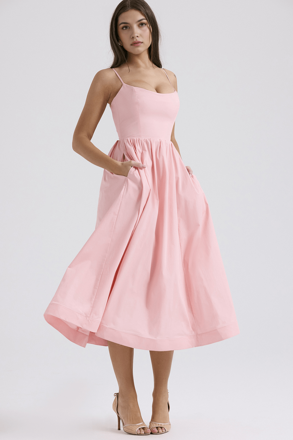 Clara | Kleid in Midilänge