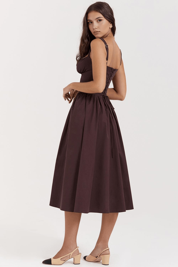 Clara | Kleid in Midilänge