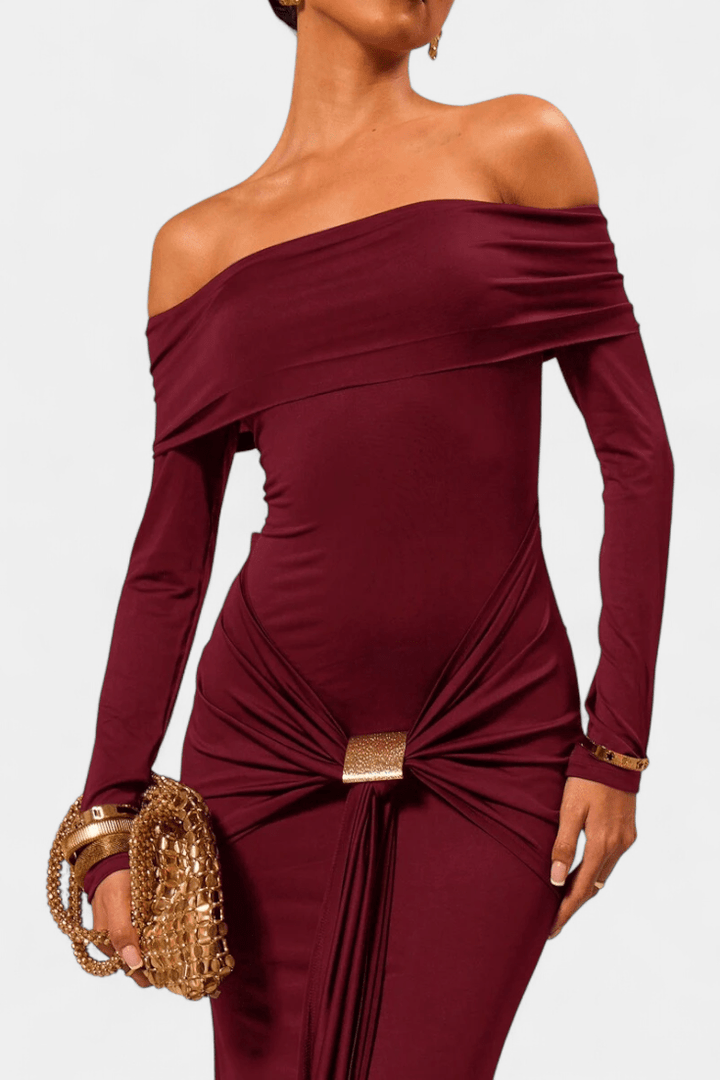 Edith | Kleid in Maxilänge