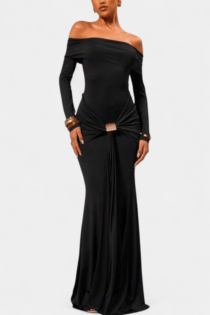 Edith | Kleid in Maxilänge