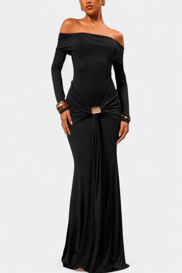 Edith | Kleid in Maxilänge