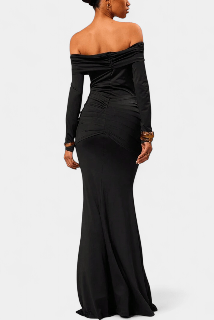 Edith | Kleid in Maxilänge