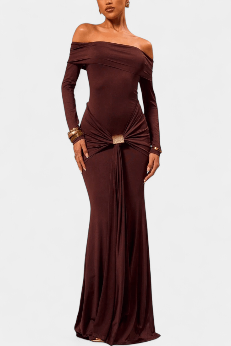 Edith | Kleid in Maxilänge