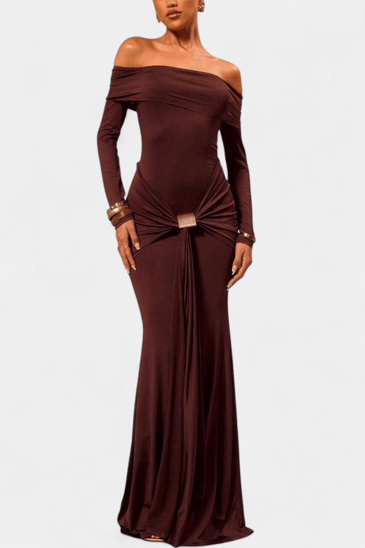 Edith | Kleid in Maxilänge