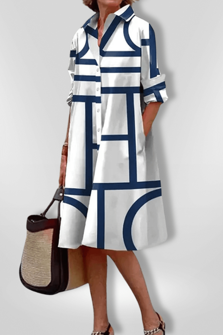 Edith | Kleid in Midilänge