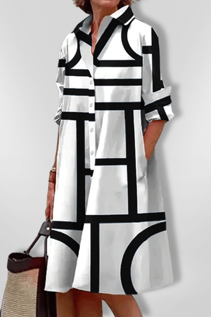 Edith | Kleid in Midilänge
