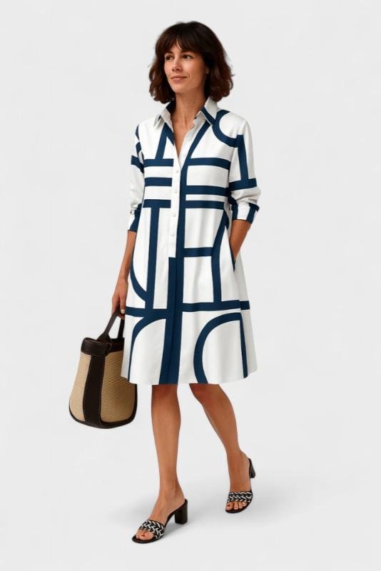 Edith | Kleid in Midilänge