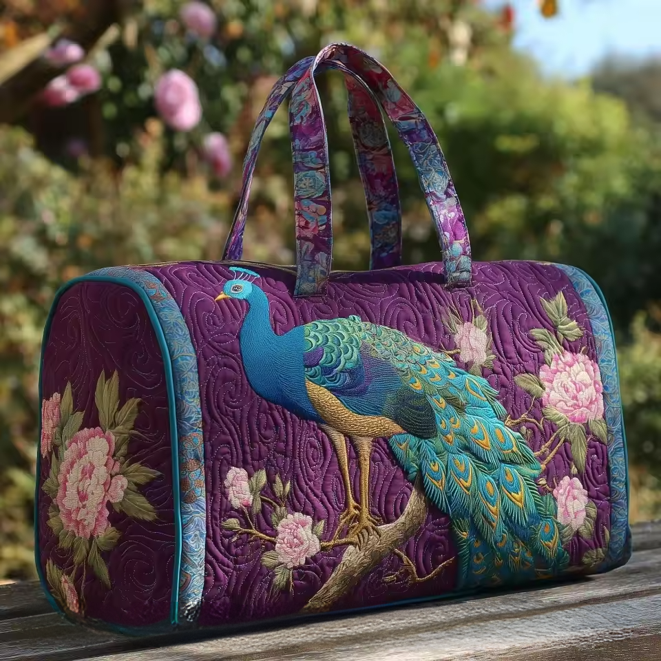 Océane | Handgefertigte weiche Reisetasche