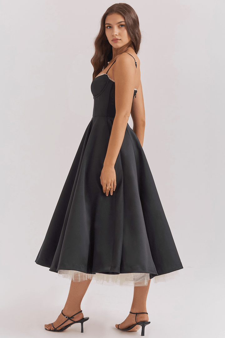 Elisa | Kleid in Midilänge