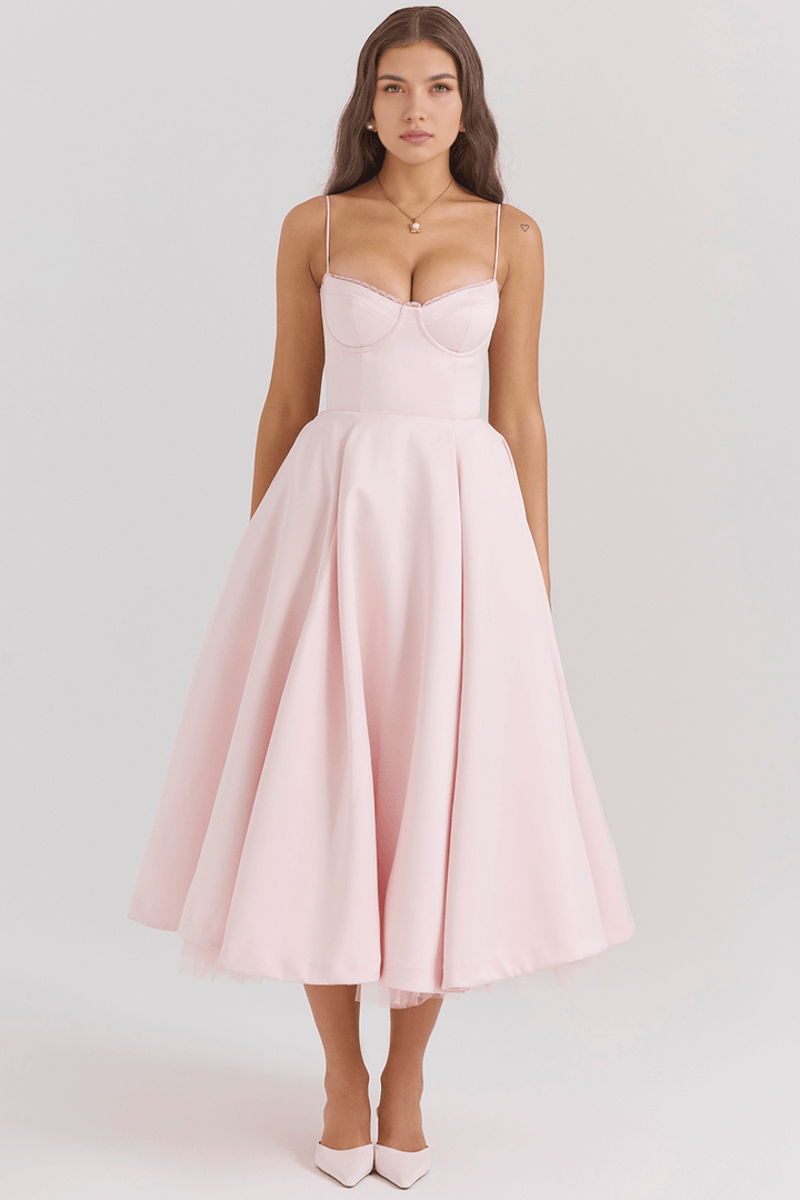 Elisa | Kleid in Midilänge