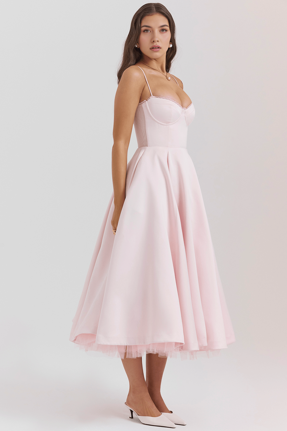 Elisa | Kleid in Midilänge