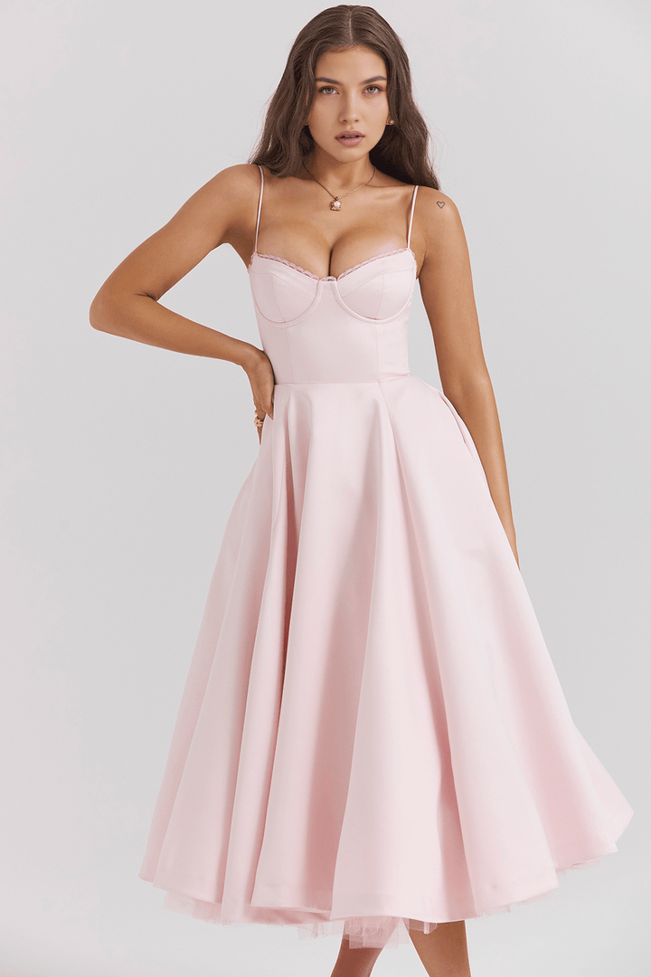 Elisa | Kleid in Midilänge