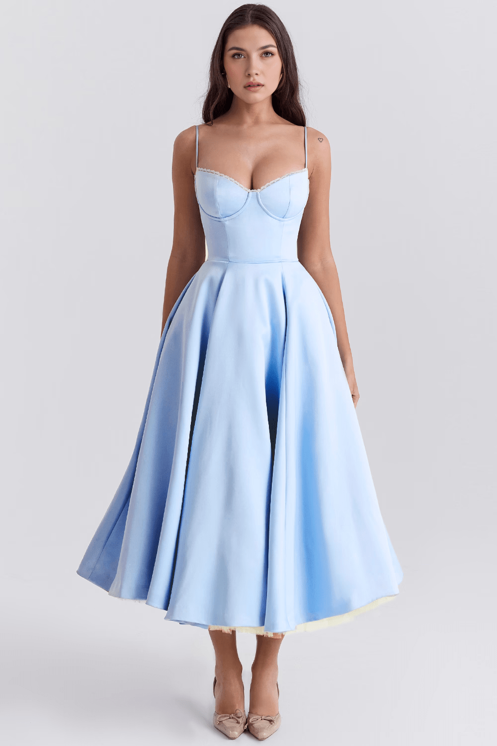Elisa | Kleid in Midilänge