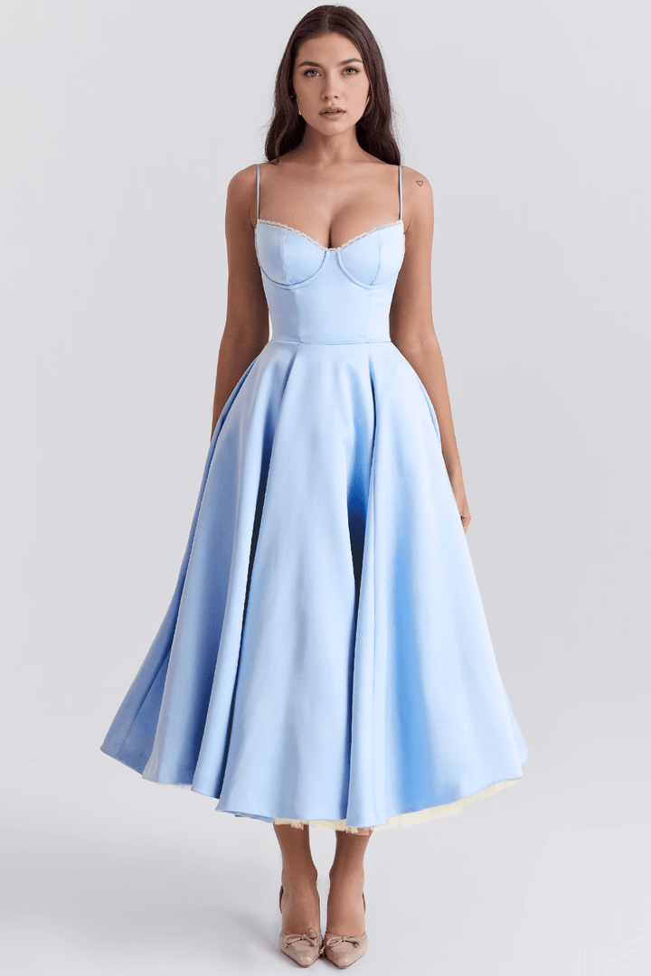 Elisa | Kleid in Midilänge