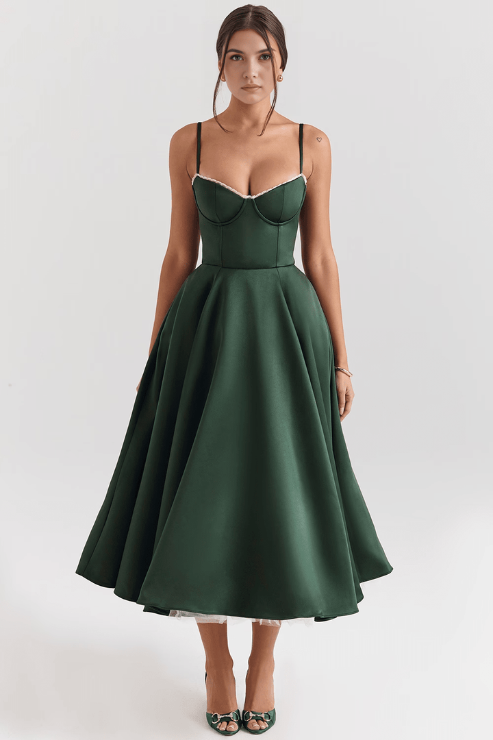 Elisa | Kleid in Midilänge