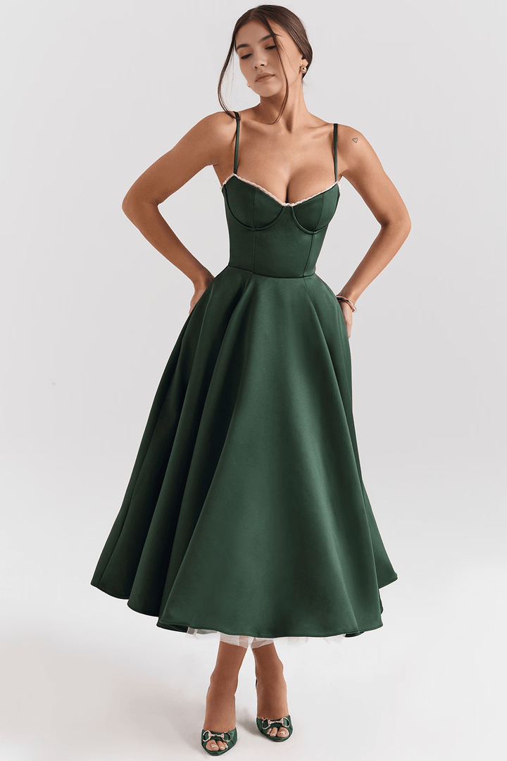 Elisa | Kleid in Midilänge