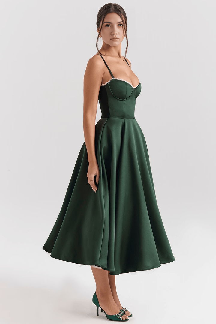 Elisa | Kleid in Midilänge