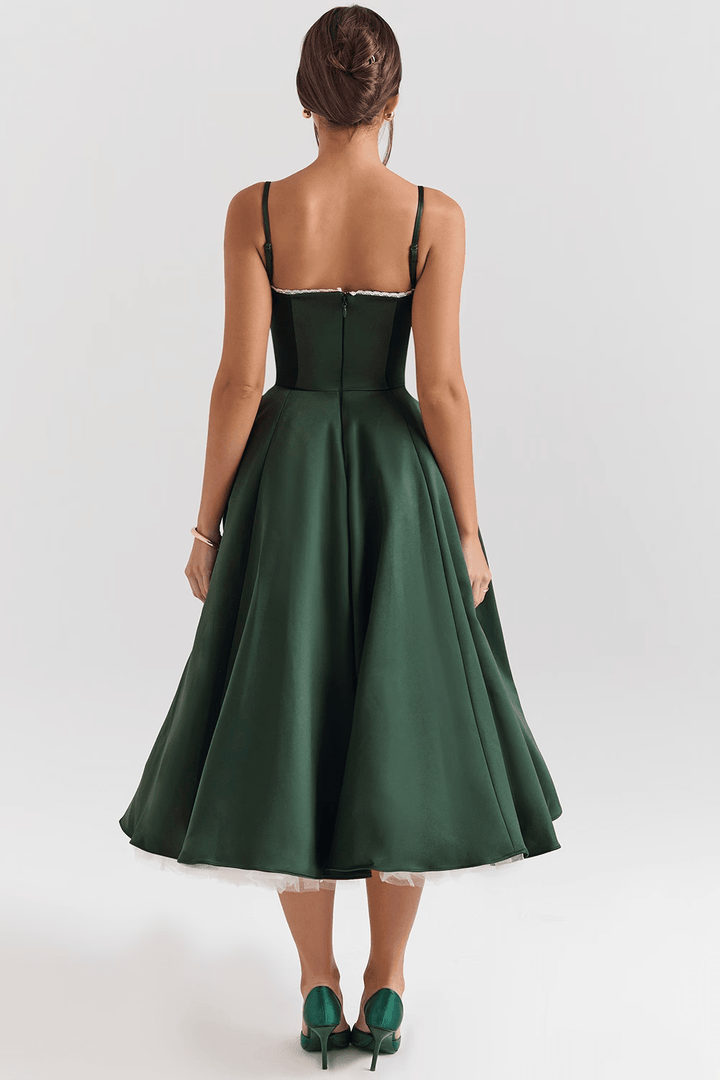Elisa | Kleid in Midilänge