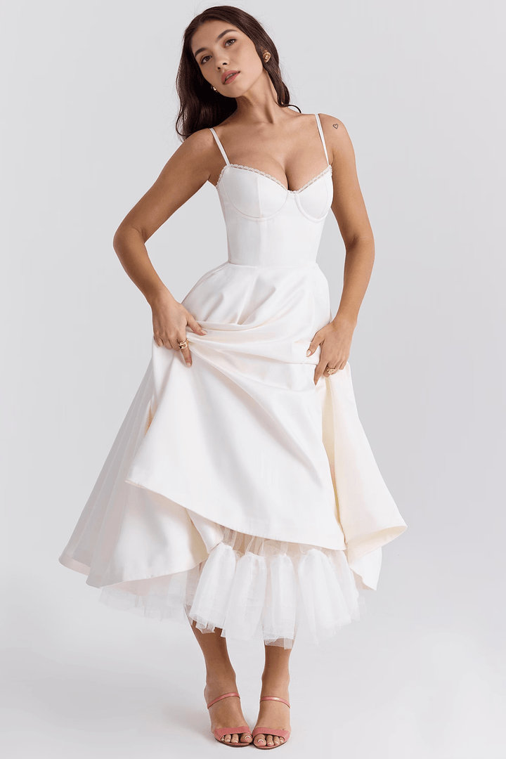 Elisa | Kleid in Midilänge