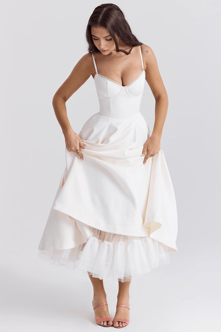 Elisa | Kleid in Midilänge