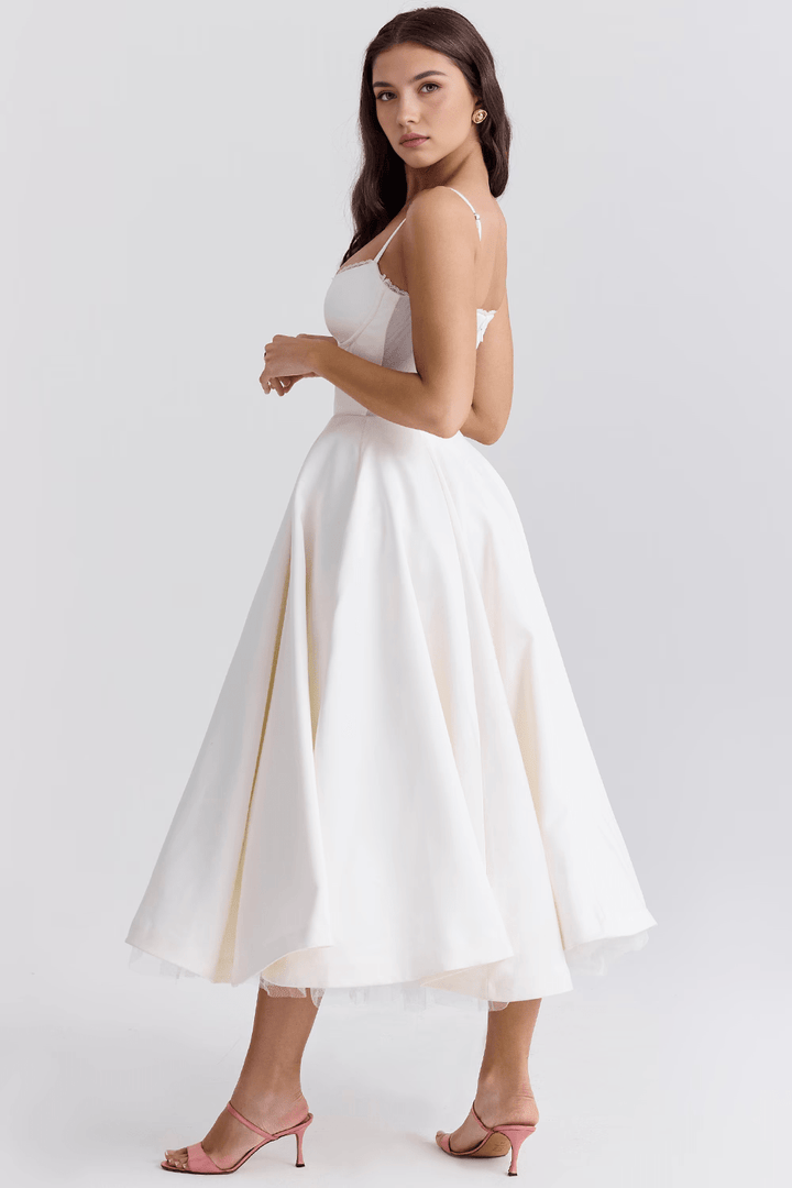 Elisa | Kleid in Midilänge