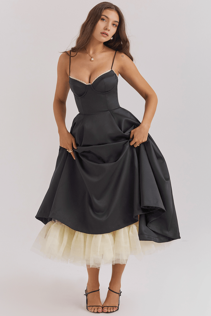 Elisa | Kleid in Midilänge