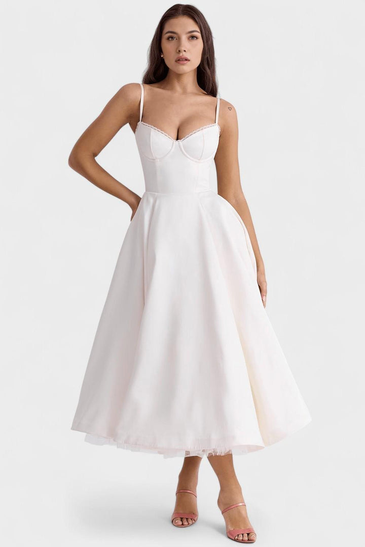 Elisa | Kleid in Midilänge
