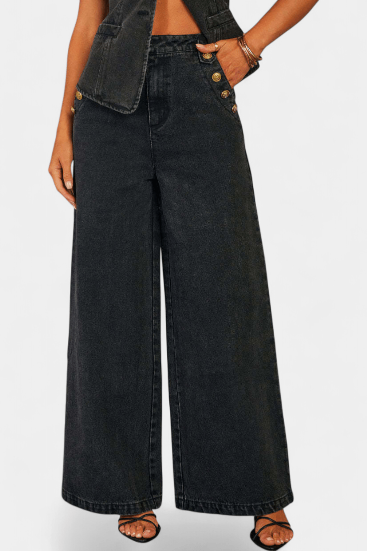 Emma | Denim-Kombi-Set
