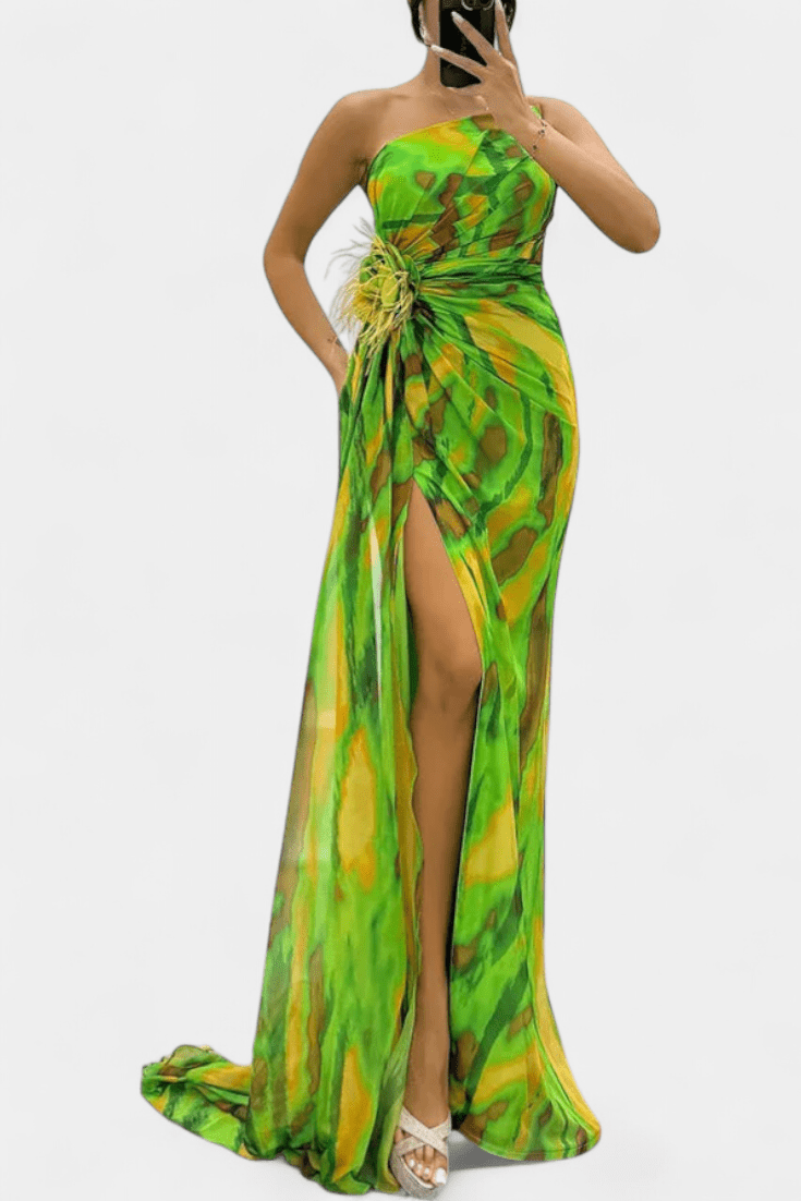 Philippa | Maxikleid in kräftigen Farben