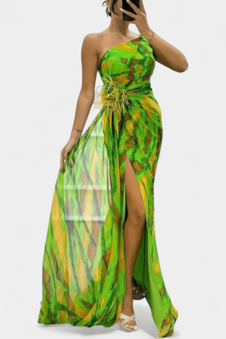 Philippa | Maxikleid in kräftigen Farben