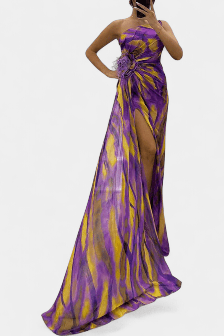 Philippa | Maxikleid in kräftigen Farben