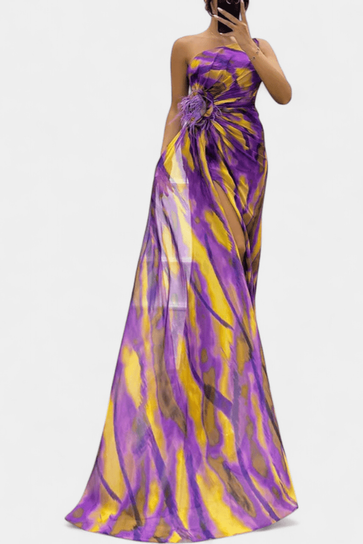 Philippa | Maxikleid in kräftigen Farben
