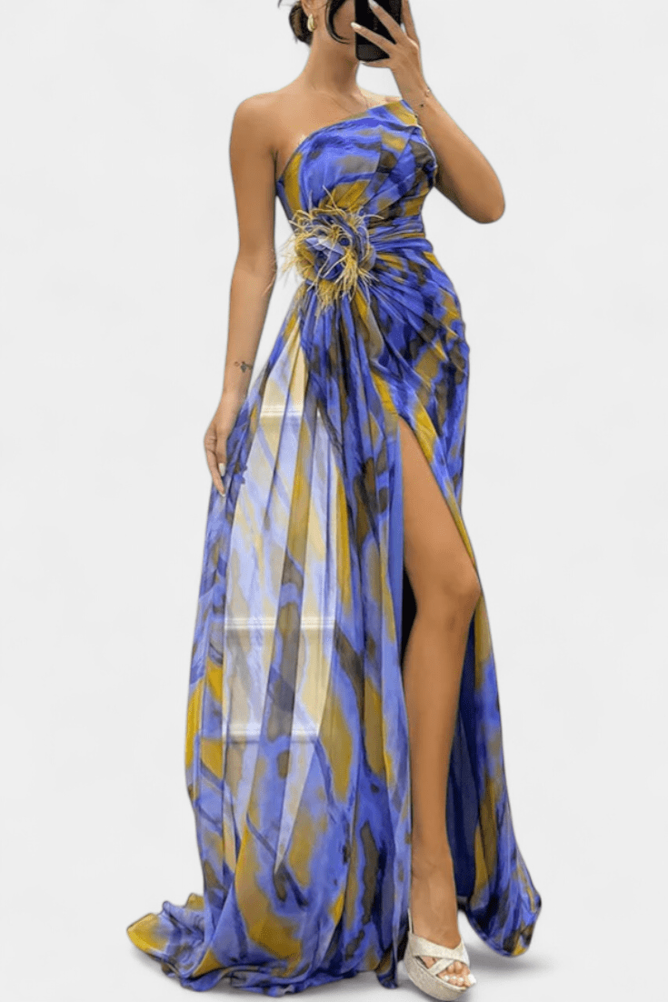 Philippa | Maxikleid in kräftigen Farben