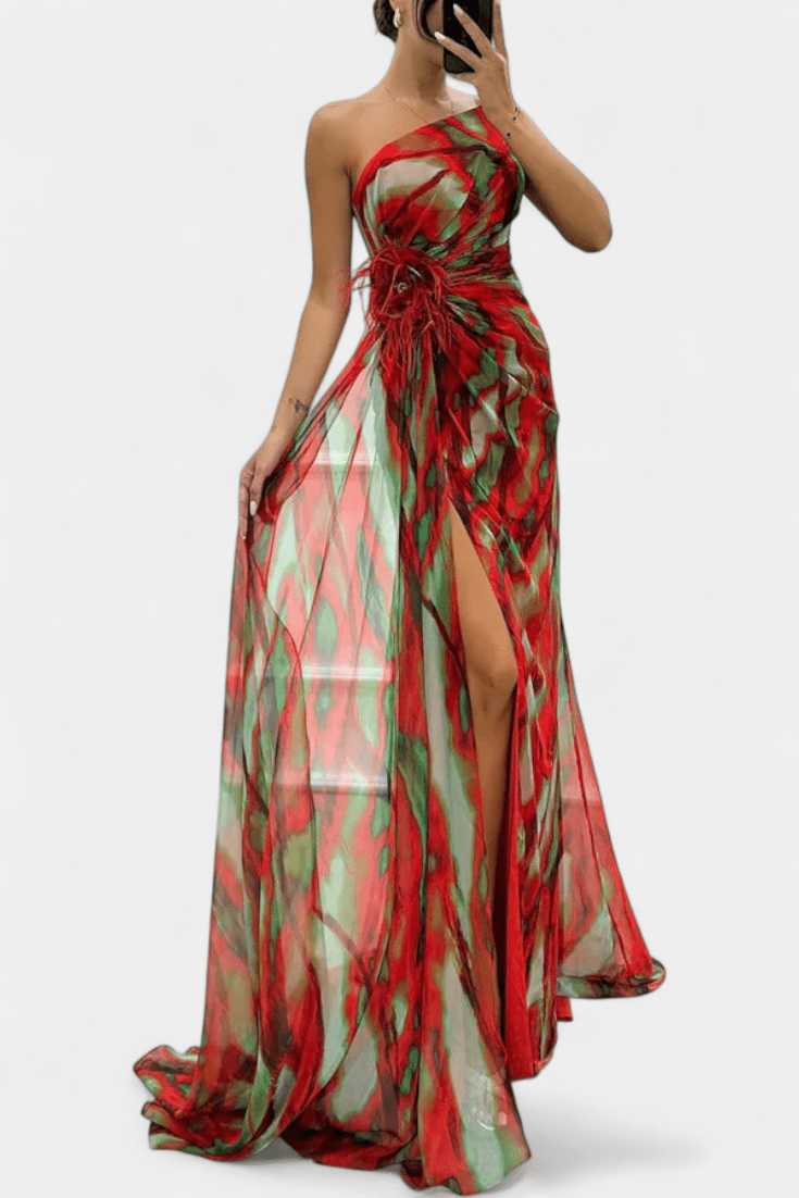 Philippa | Maxikleid in kräftigen Farben