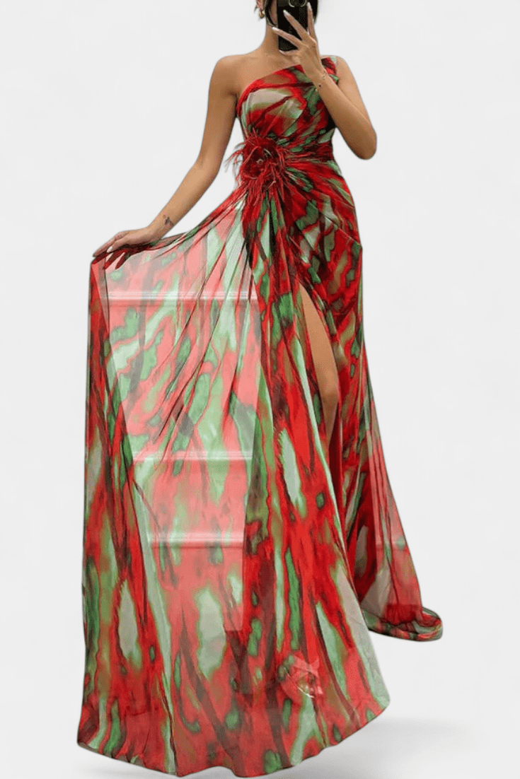 Philippa | Maxikleid in kräftigen Farben