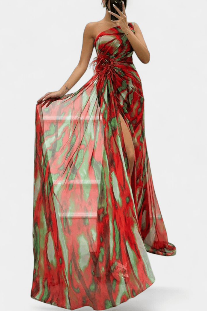 Philippa | Maxikleid in kräftigen Farben