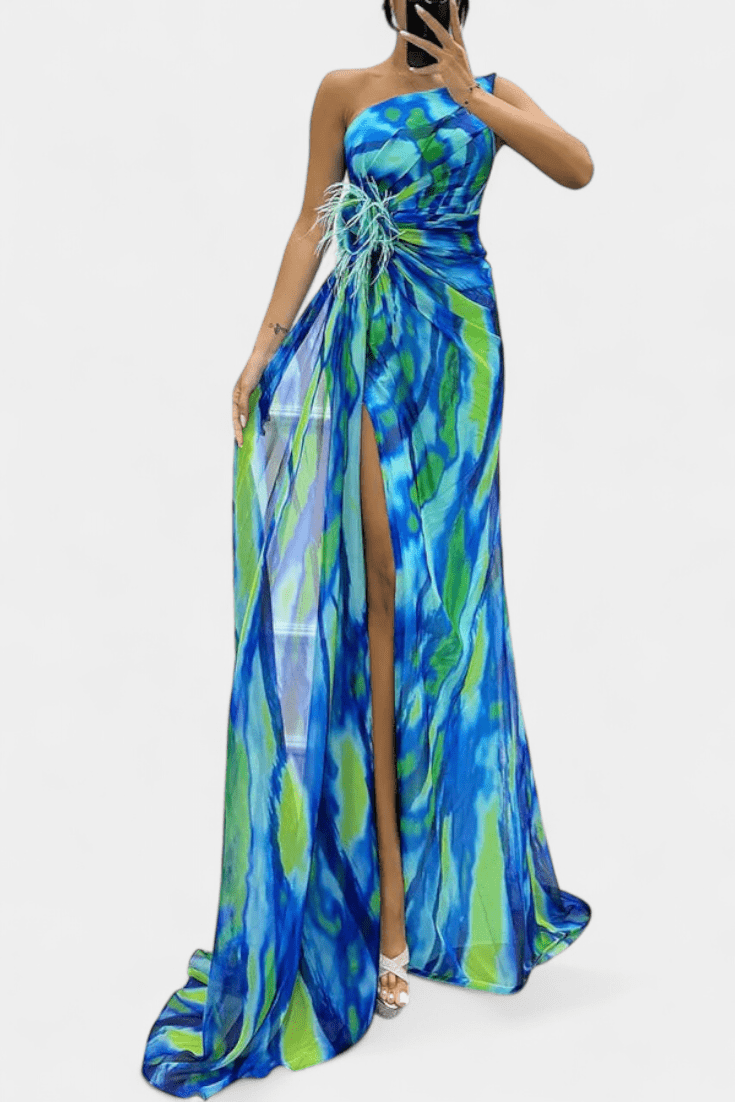 Philippa | Maxikleid in kräftigen Farben