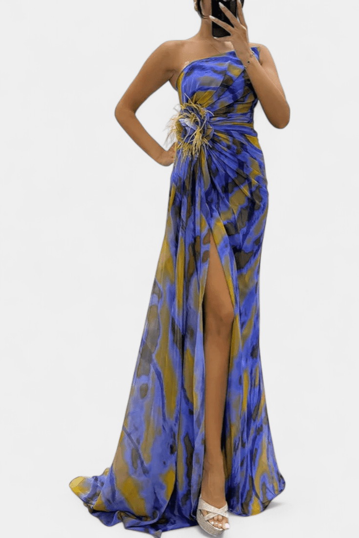 Philippa | Maxikleid in kräftigen Farben