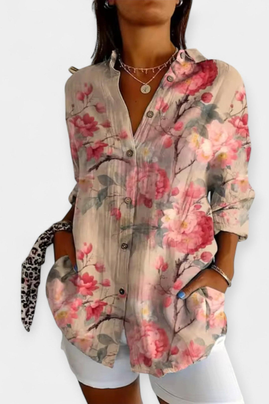 Frieda | Blumen-Bluse