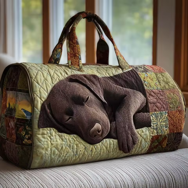 Edith | Handgefertigte weiche Reisetasche