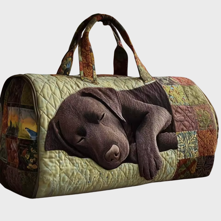 Edith | Handgefertigte weiche Reisetasche