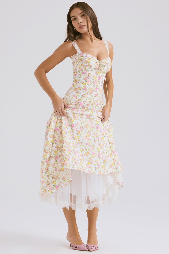 Helena | Kleid in Midilänge